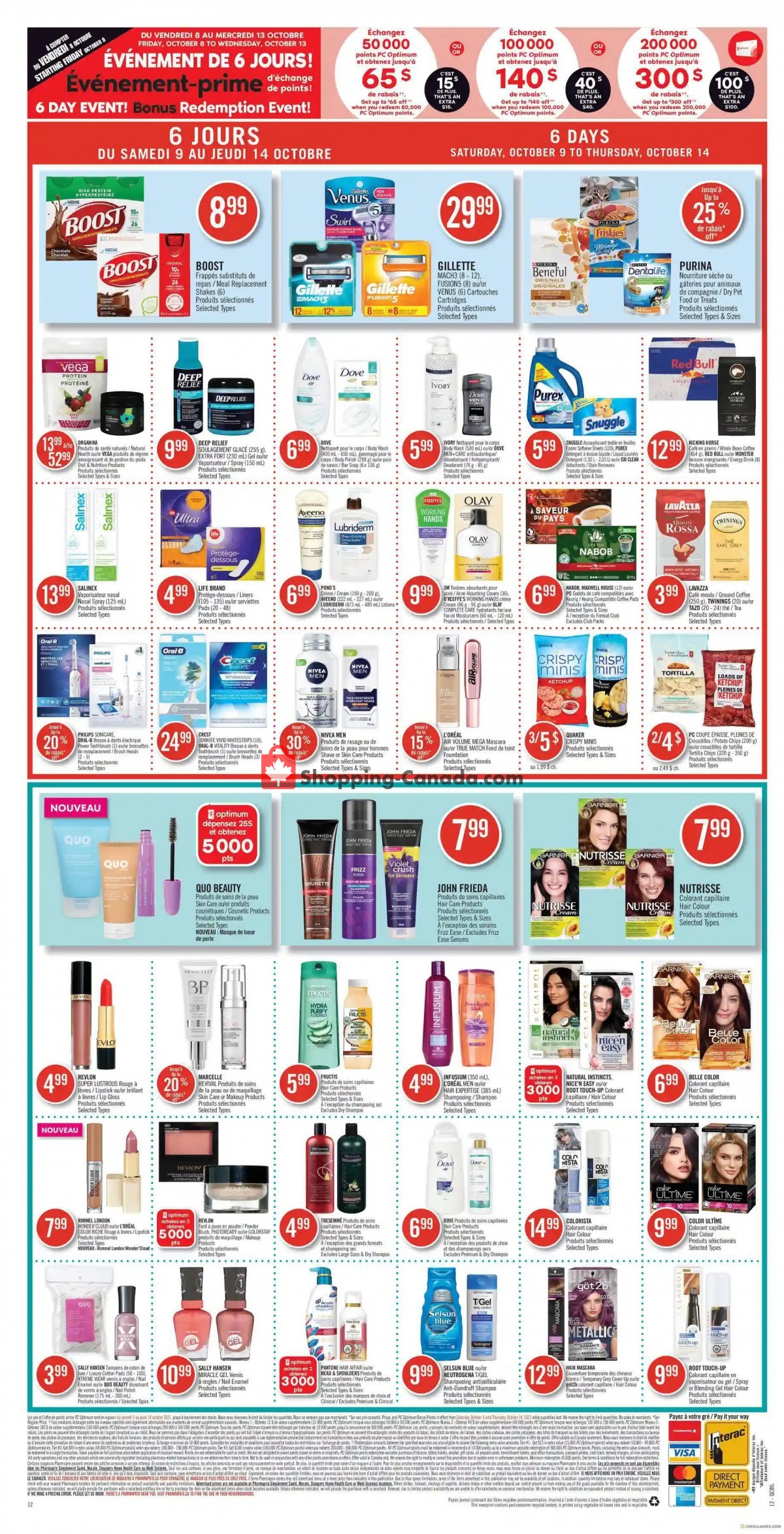 Pharmaprix flyer from Saturday October 9, 2021 to Thursday October 14, 2021 - page 20