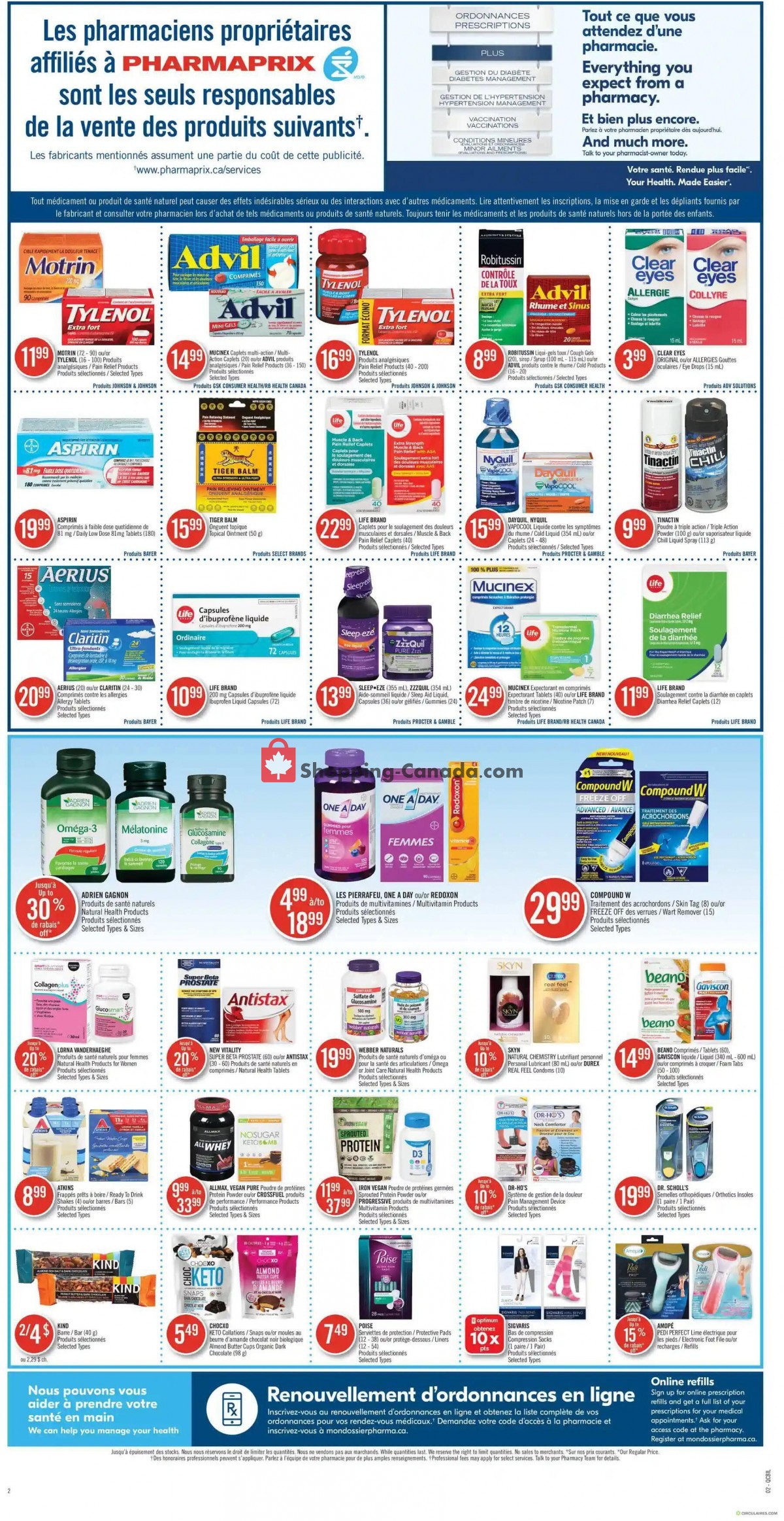 Pharmaprix flyer from Saturday October 9, 2021 to Thursday October 14, 2021 - page 6