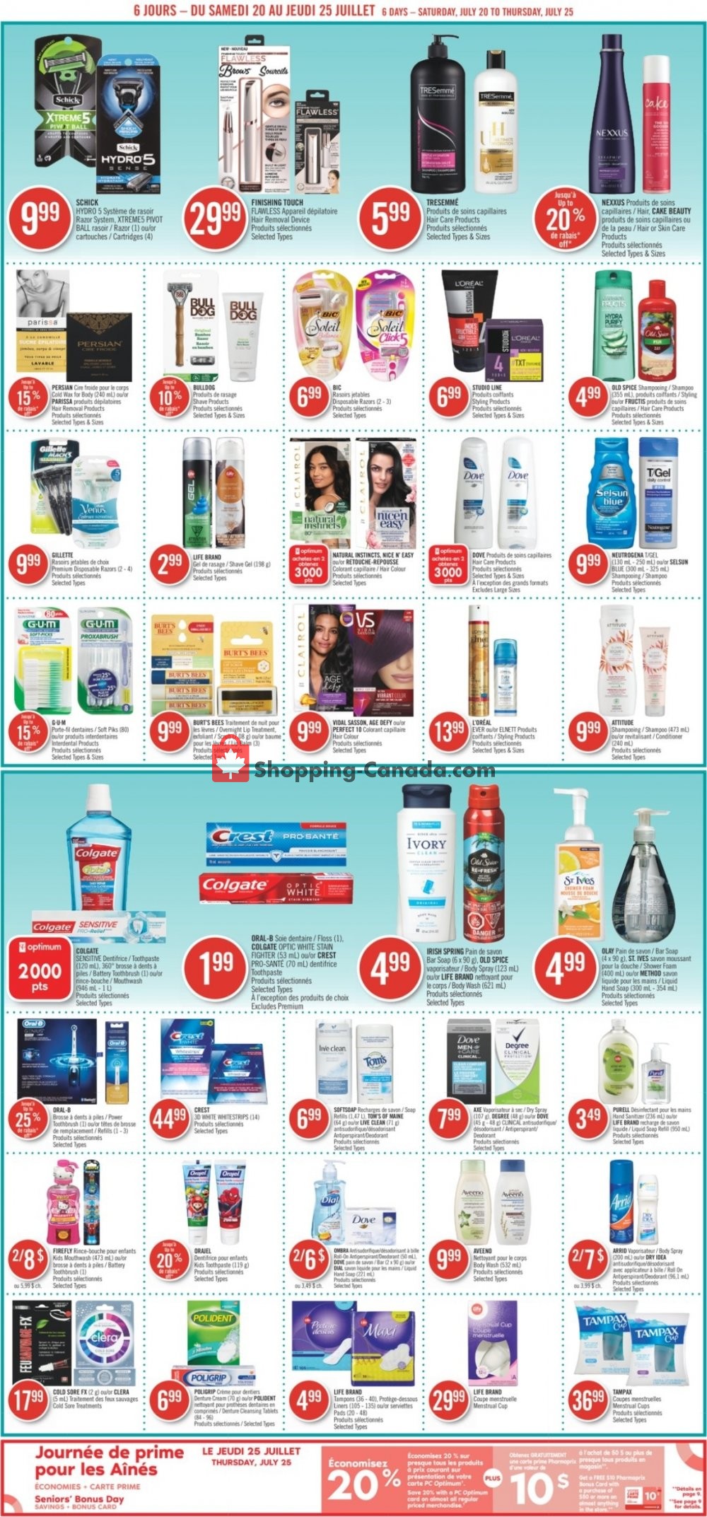 Pharmaprix flyer from Saturday July 20, 2019 to Thursday July 25, 2019 - page 14