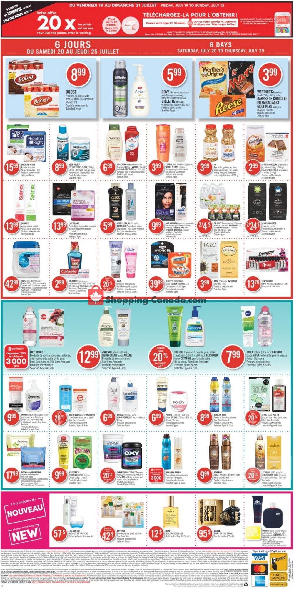 Pharmaprix flyer from Saturday July 20, 2019 to Thursday July 25, 2019 - page 17