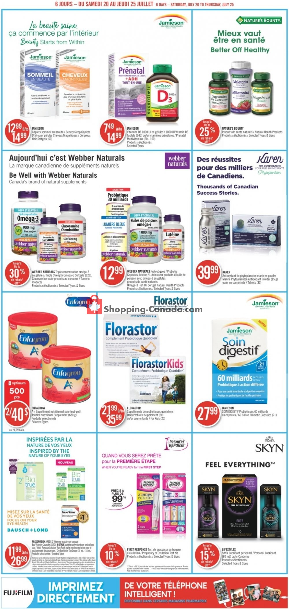 Pharmaprix flyer from Saturday July 20, 2019 to Thursday July 25, 2019 - page 6