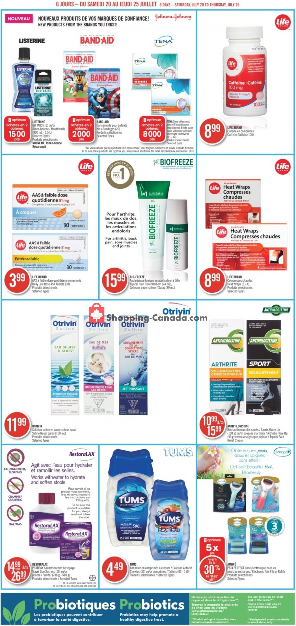 Pharmaprix flyer from Saturday July 20, 2019 to Thursday July 25, 2019 - page 7