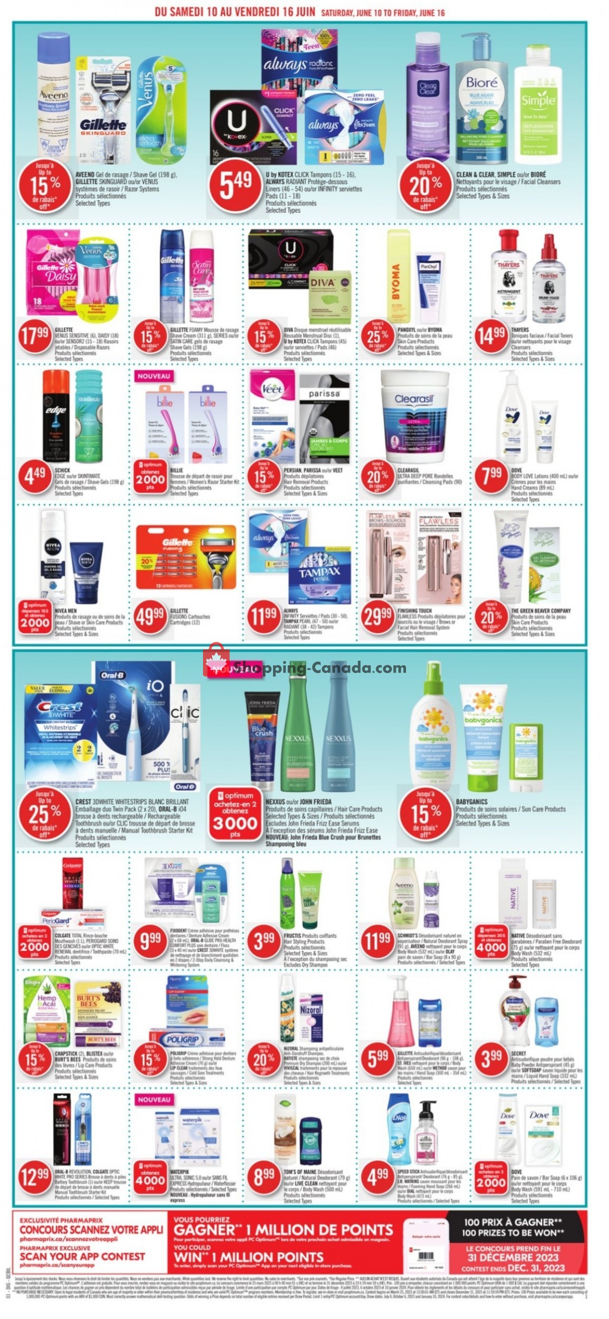 Pharmaprix flyer from Saturday June 10, 2023 to Friday June 16, 2023 - page 11