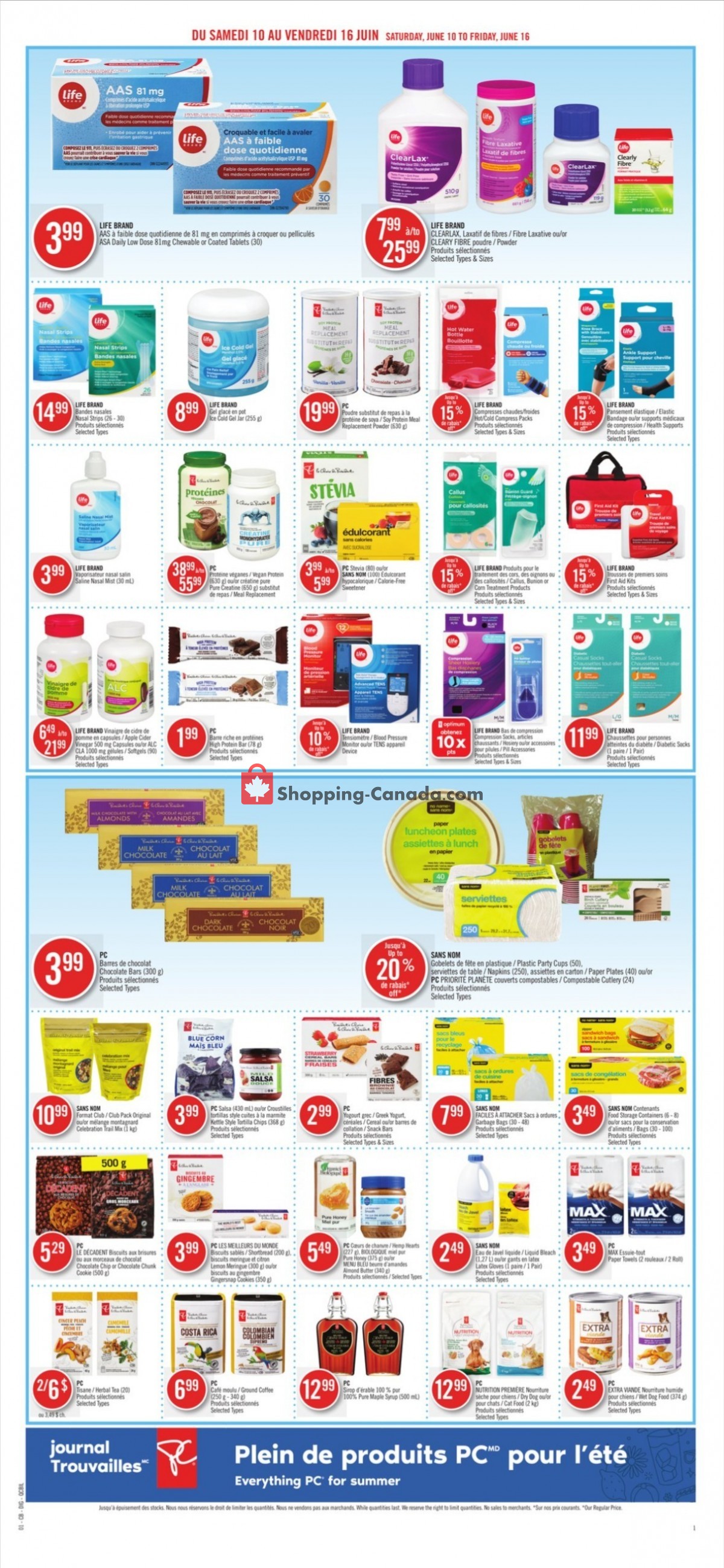 Pharmaprix flyer from Saturday June 10, 2023 to Friday June 16, 2023 - page 14
