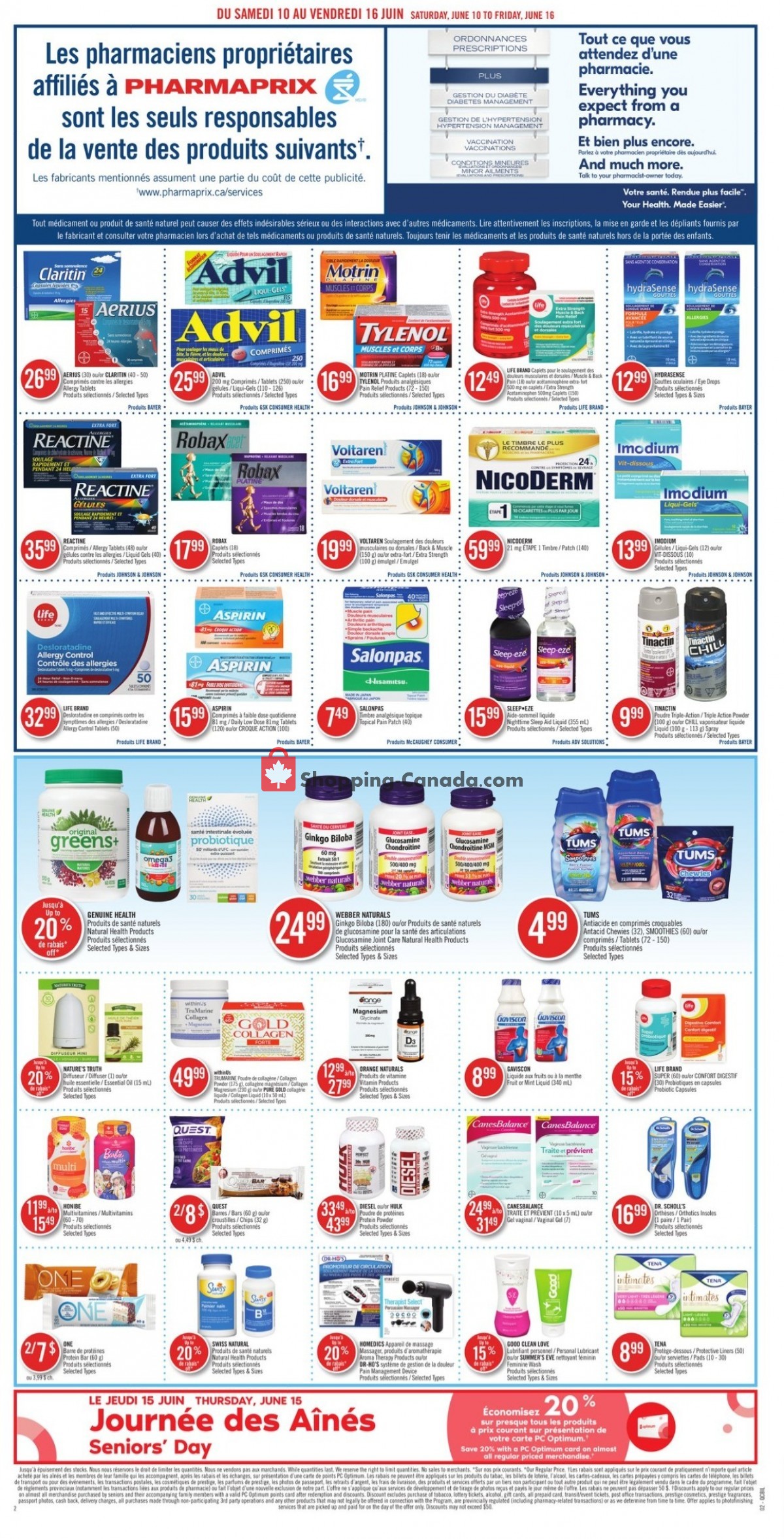 Pharmaprix flyer from Saturday June 10, 2023 to Friday June 16, 2023 - page 3