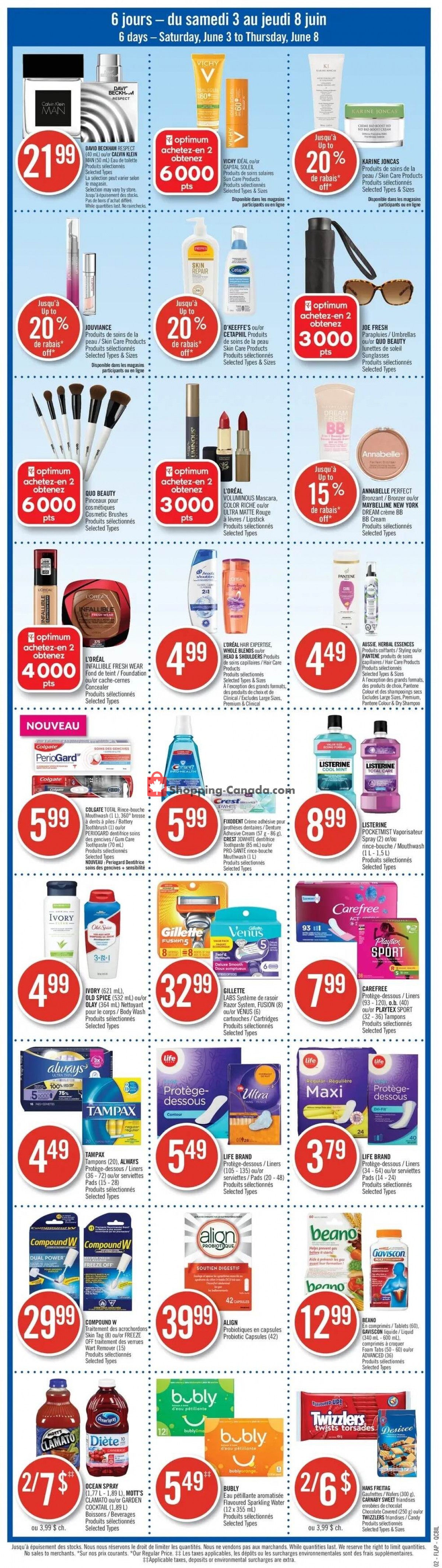 Pharmaprix flyer from Saturday June 3, 2023 to Thursday June 8, 2023 - page 20