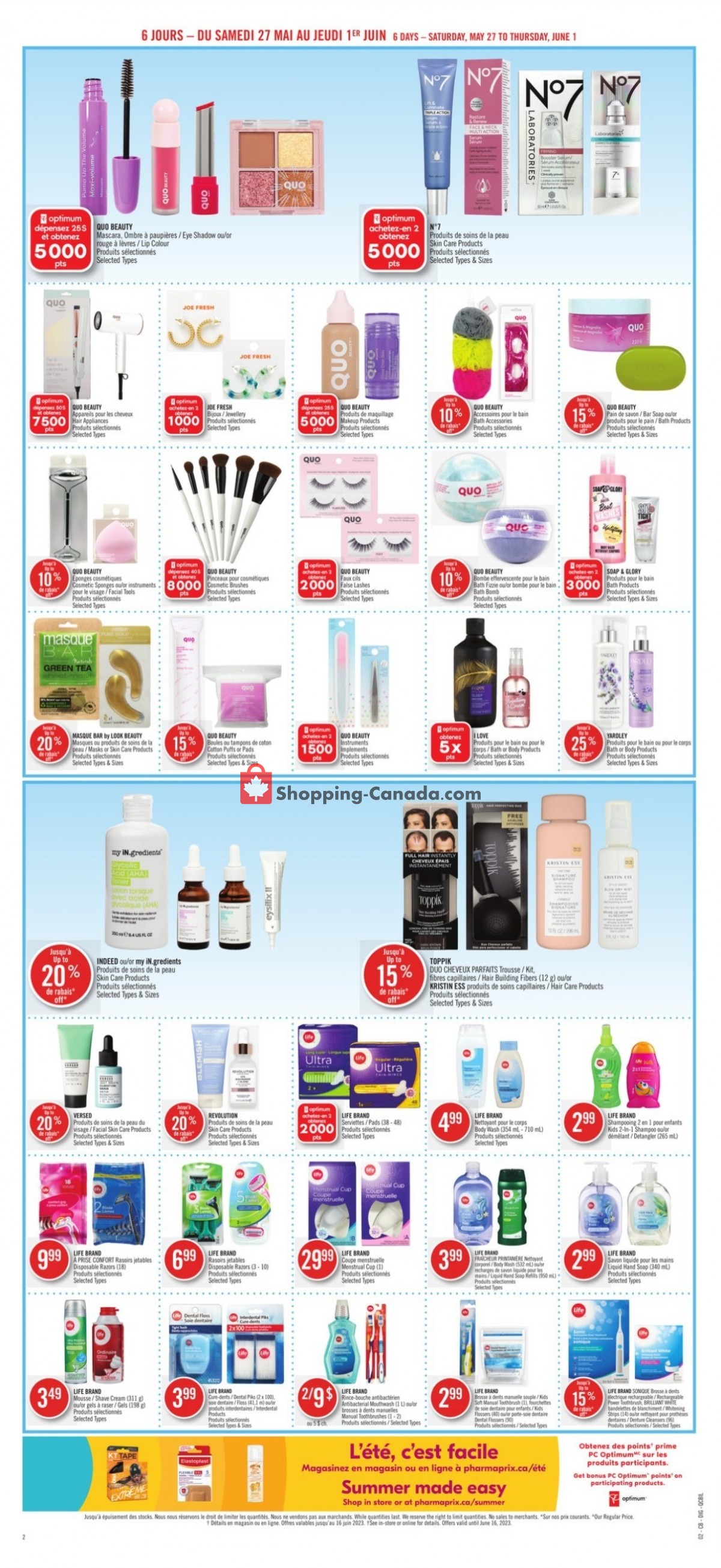 Pharmaprix flyer from Saturday May 27, 2023 to Thursday June 1, 2023 - page 15