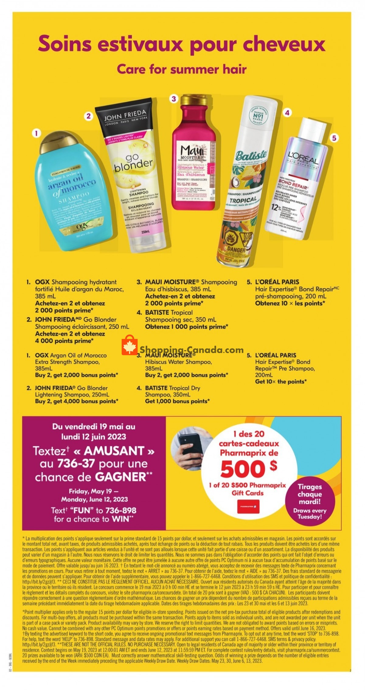 Pharmaprix flyer from Saturday May 27, 2023 to Thursday June 1, 2023 - page 18