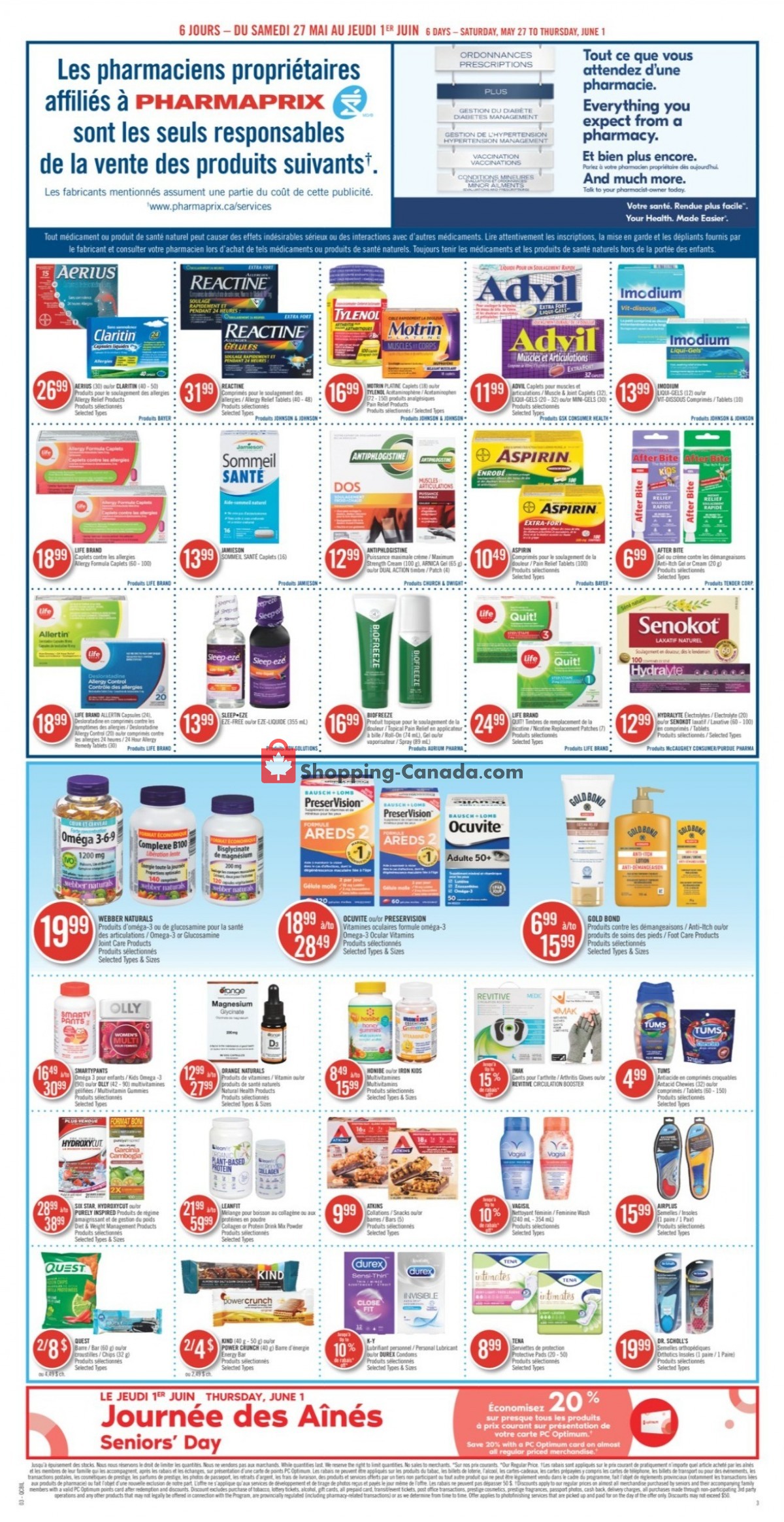 Pharmaprix flyer from Saturday May 27, 2023 to Thursday June 1, 2023 - page 4