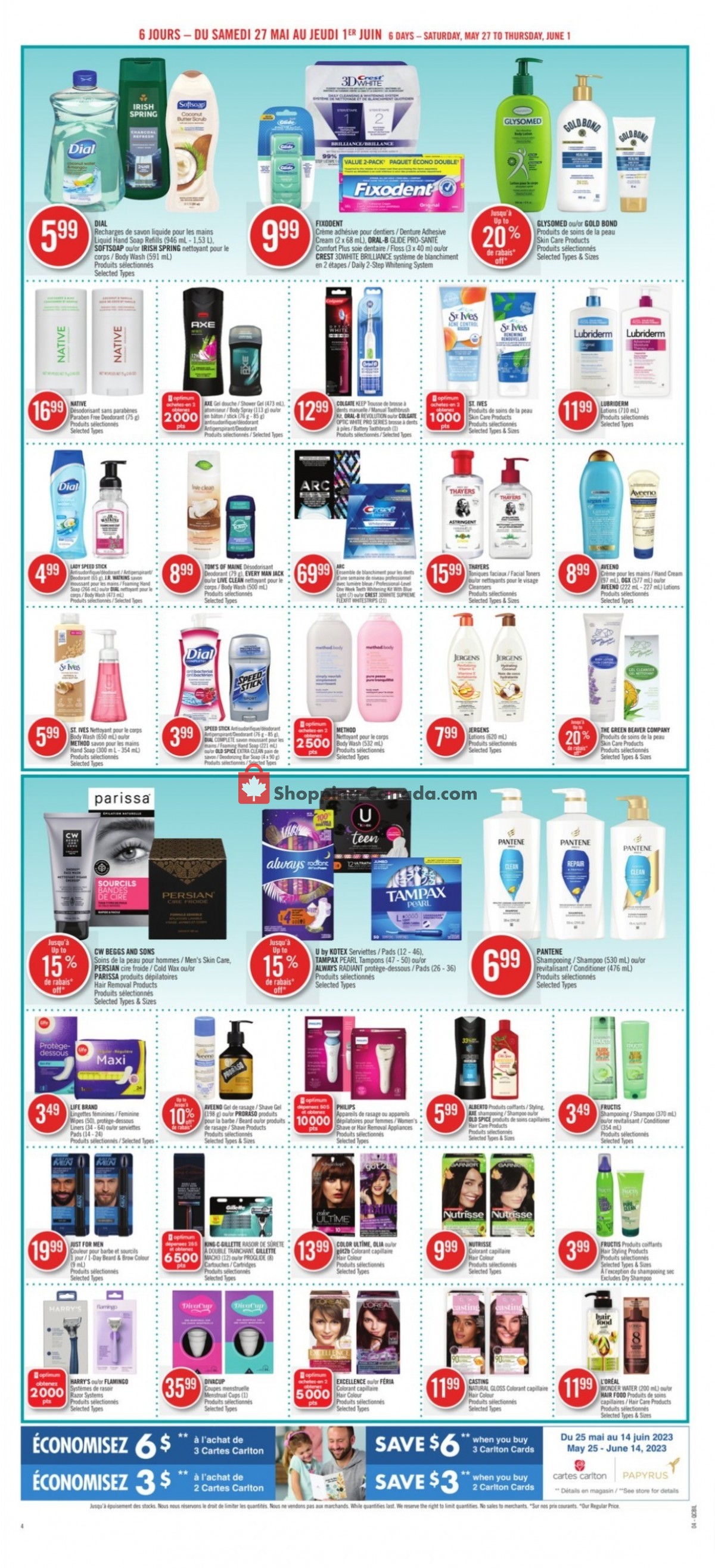 Pharmaprix flyer from Saturday May 27, 2023 to Thursday June 1, 2023 - page 9