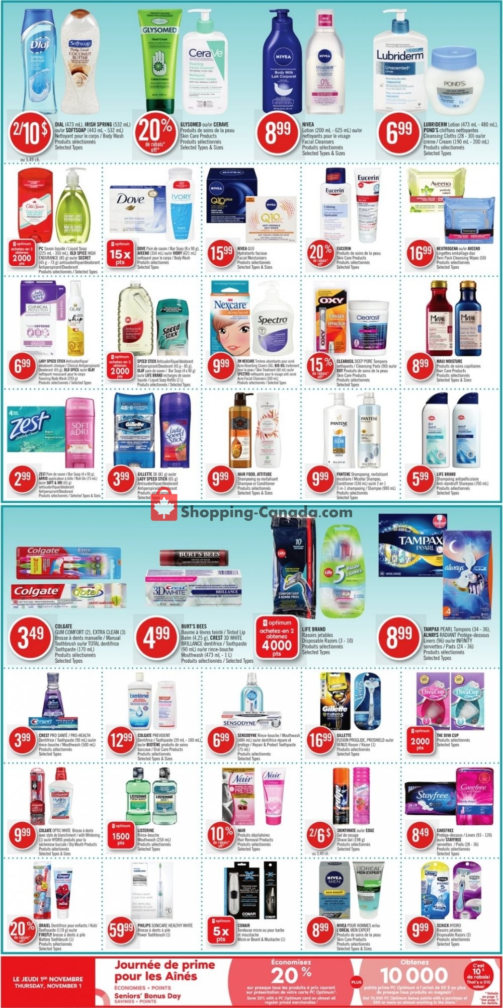 Pharmaprix flyer from Saturday October 27, 2018 to Friday November 2, 2018 - page 12