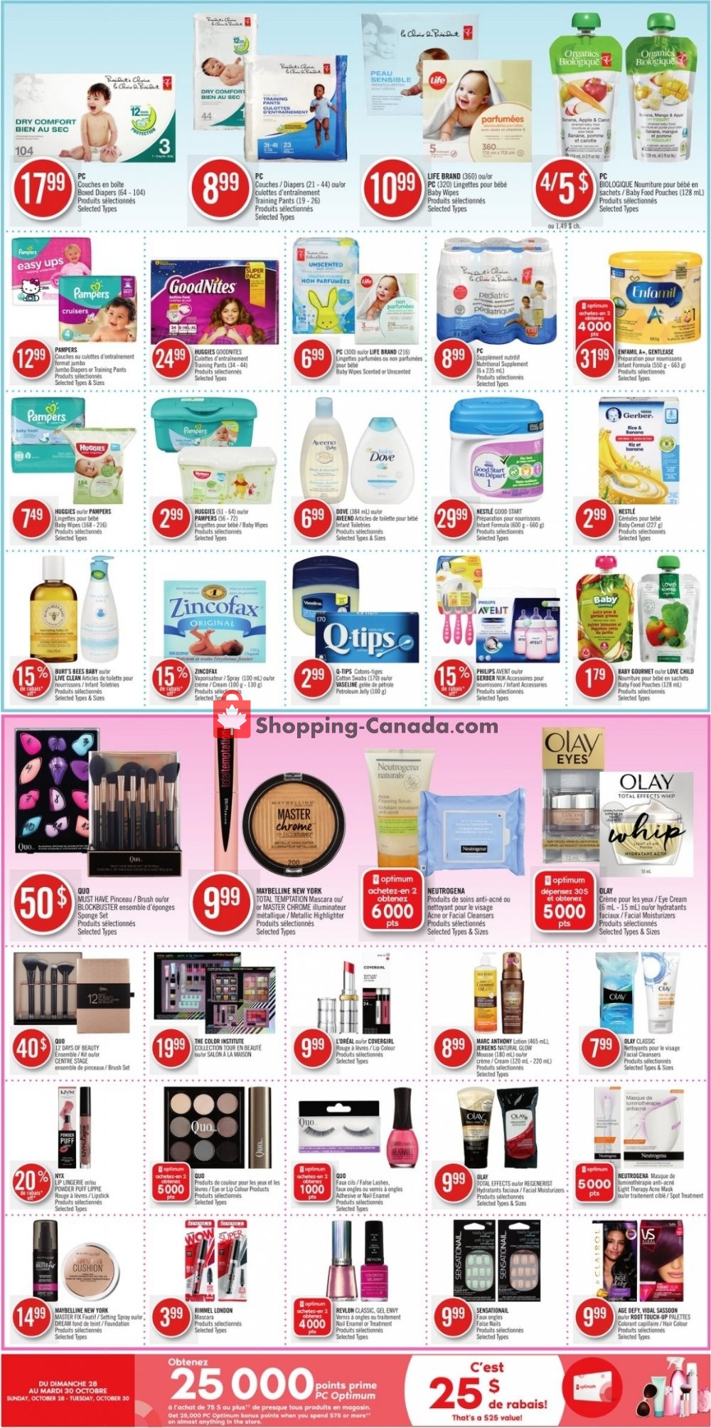 Pharmaprix flyer from Saturday October 27, 2018 to Friday November 2, 2018 - page 4