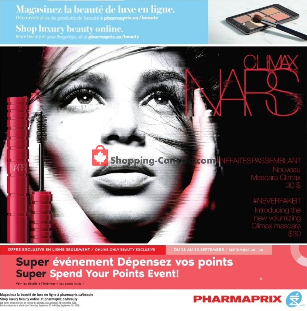 Pharmaprix flyer from Saturday September 22, 2018 to Friday September 28, 2018 - page 10