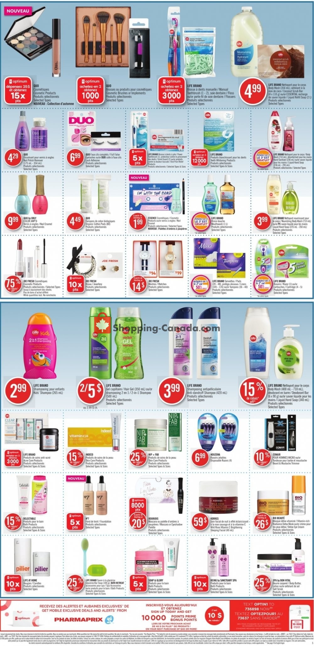 Pharmaprix flyer from Saturday September 22, 2018 to Friday September 28, 2018 - page 12