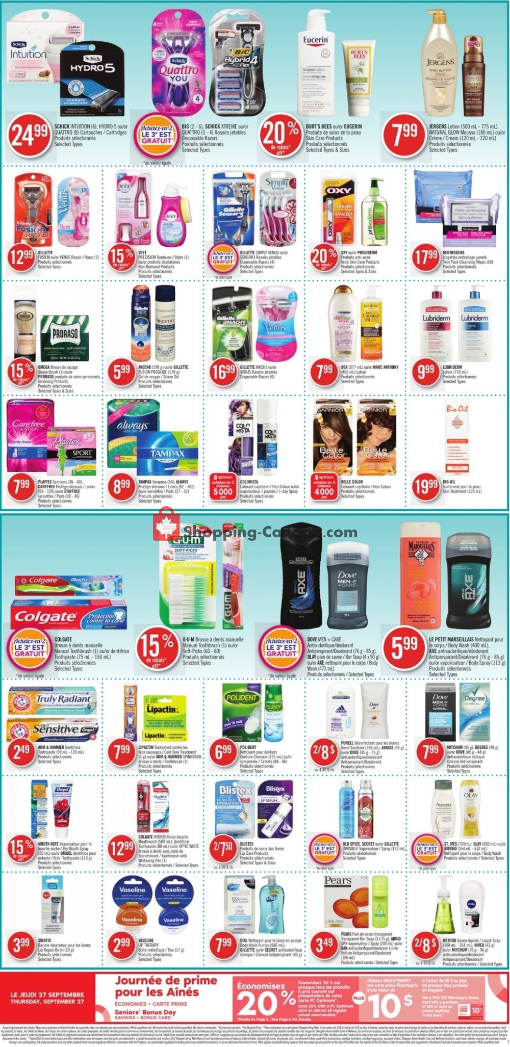 Pharmaprix flyer from Saturday September 22, 2018 to Friday September 28, 2018 - page 14