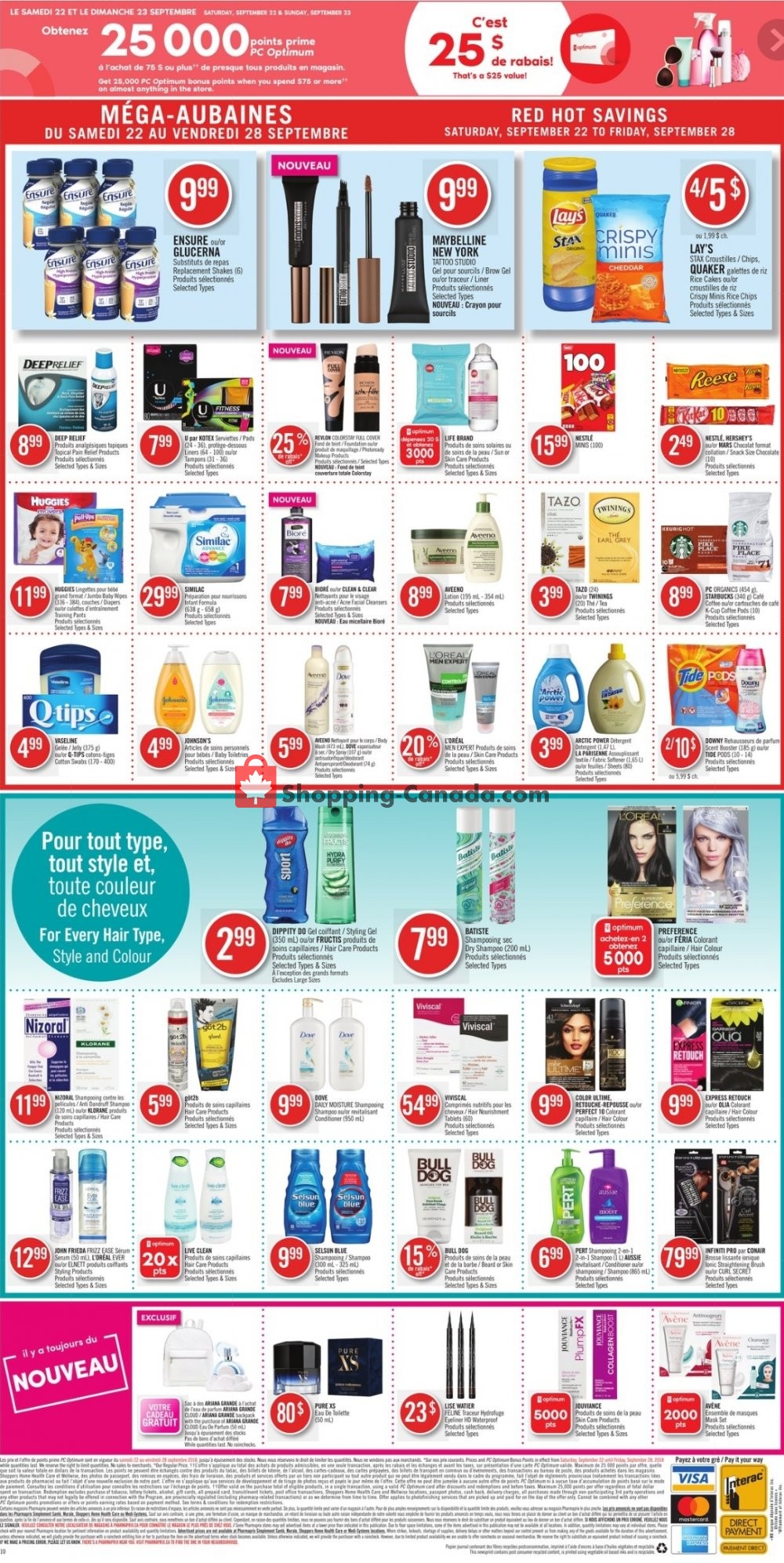 Pharmaprix flyer from Saturday September 22, 2018 to Friday September 28, 2018 - page 17