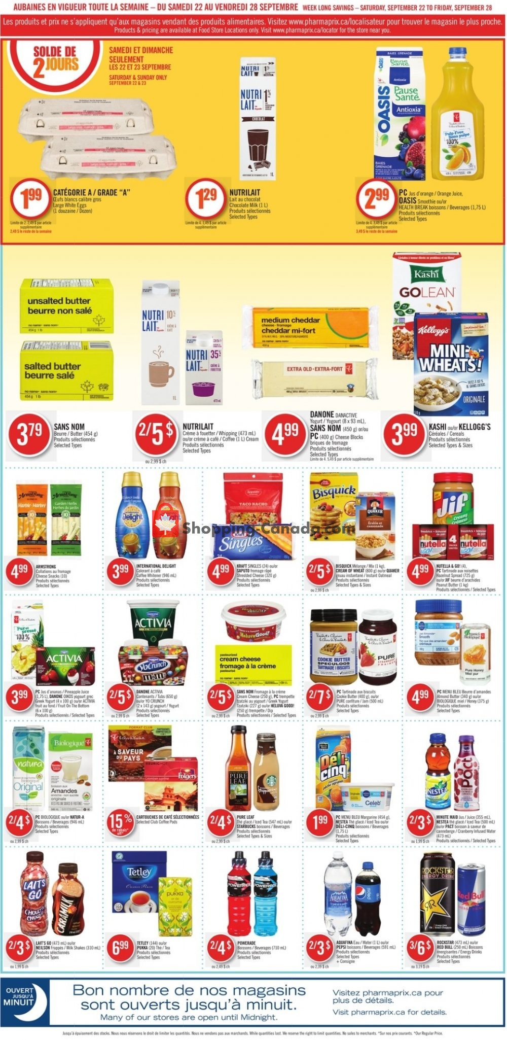 Pharmaprix flyer from Saturday September 22, 2018 to Friday September 28, 2018 - page 7