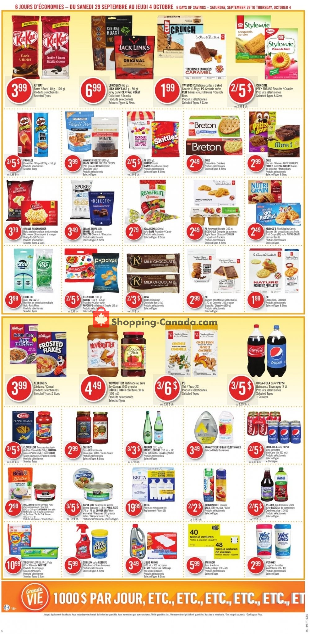 Pharmaprix flyer from Saturday September 29, 2018 to Thursday October 4, 2018 - page 8