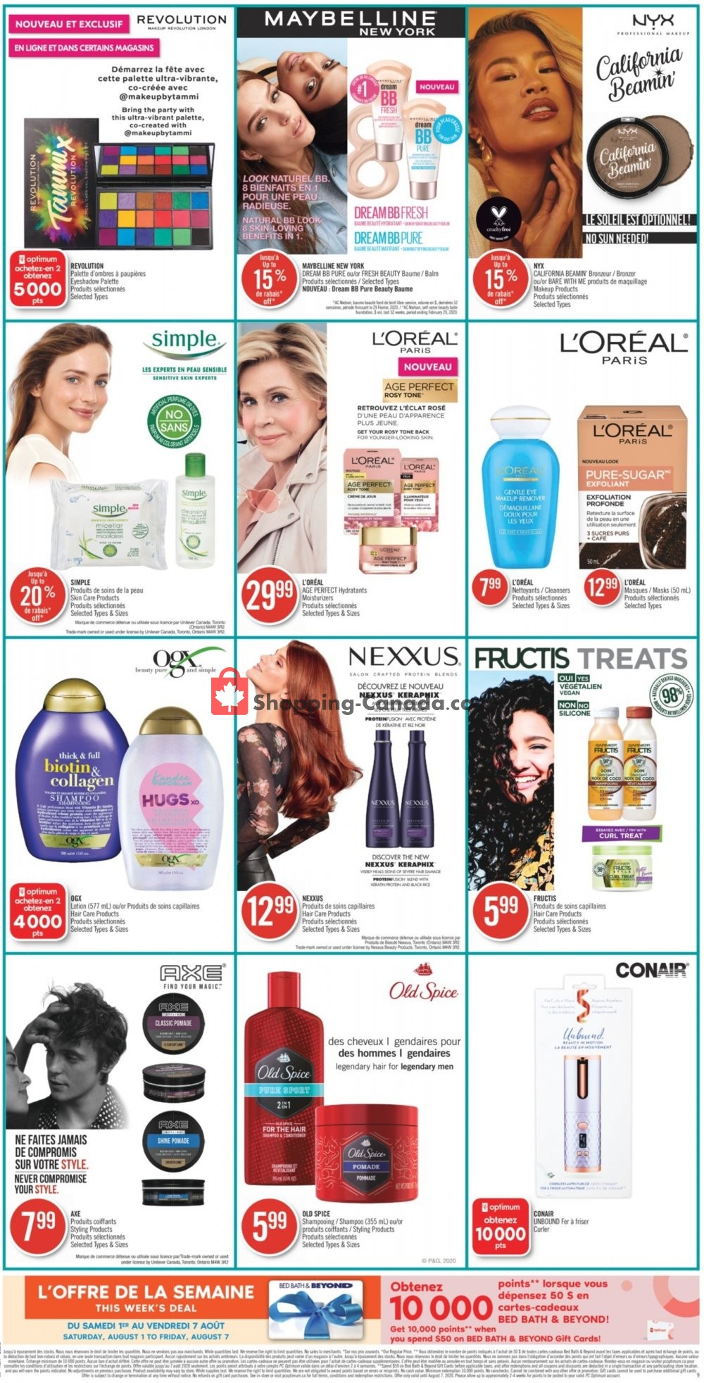 Pharmaprix flyer from Saturday August 1, 2020 to Friday August 7, 2020 - page 13