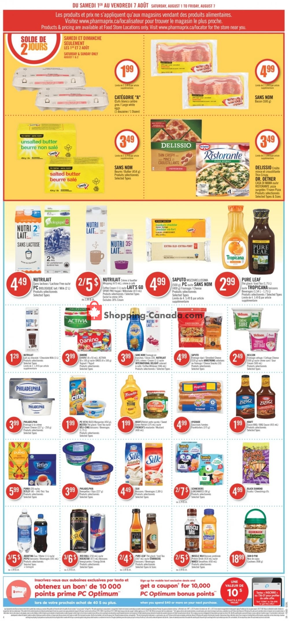 Pharmaprix flyer from Saturday August 1, 2020 to Friday August 7, 2020 - page 7