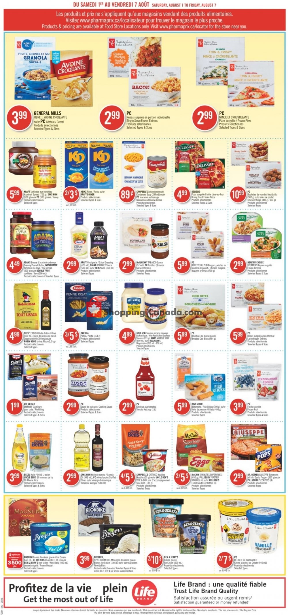 Pharmaprix flyer from Saturday August 1, 2020 to Friday August 7, 2020 - page 8