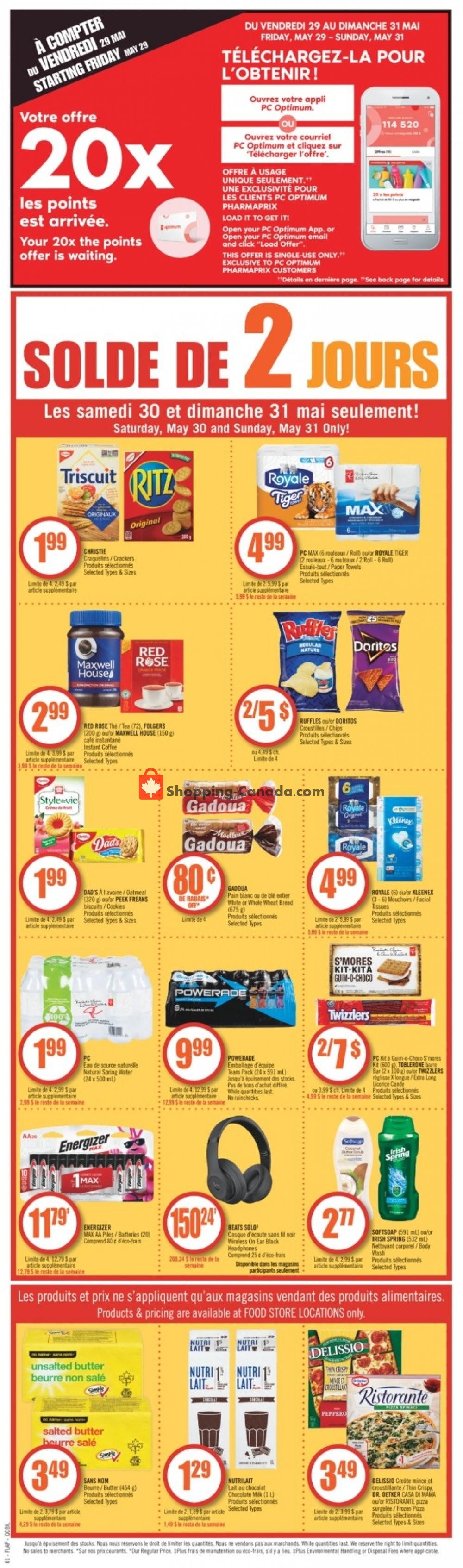 Pharmaprix flyer from Saturday May 30, 2020 to Friday June 5, 2020 - page 2