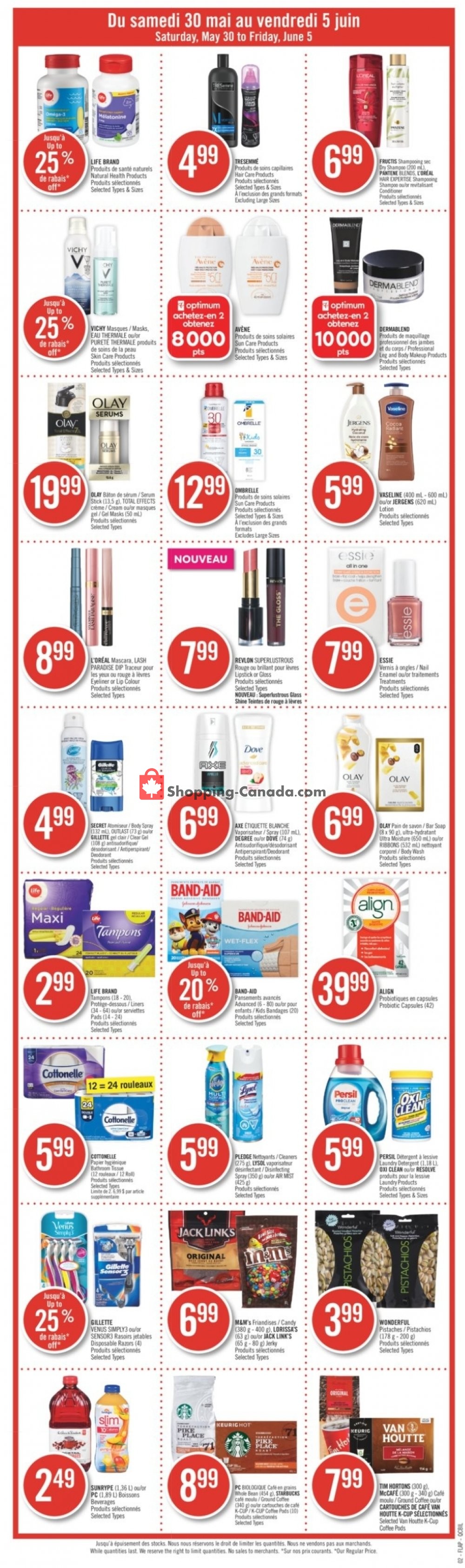 Pharmaprix flyer from Saturday May 30, 2020 to Friday June 5, 2020 - page 3