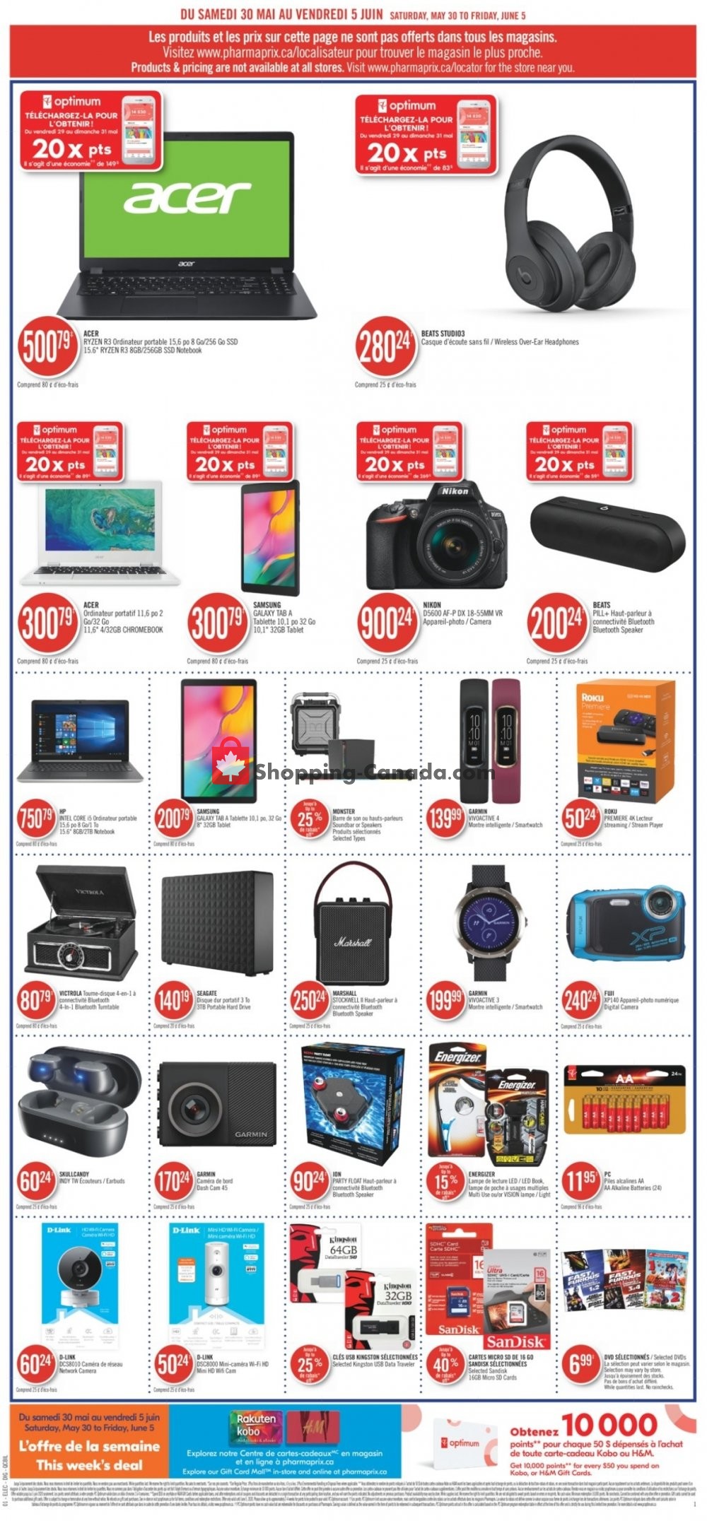 Pharmaprix flyer from Saturday May 30, 2020 to Friday June 5, 2020 - page 8
