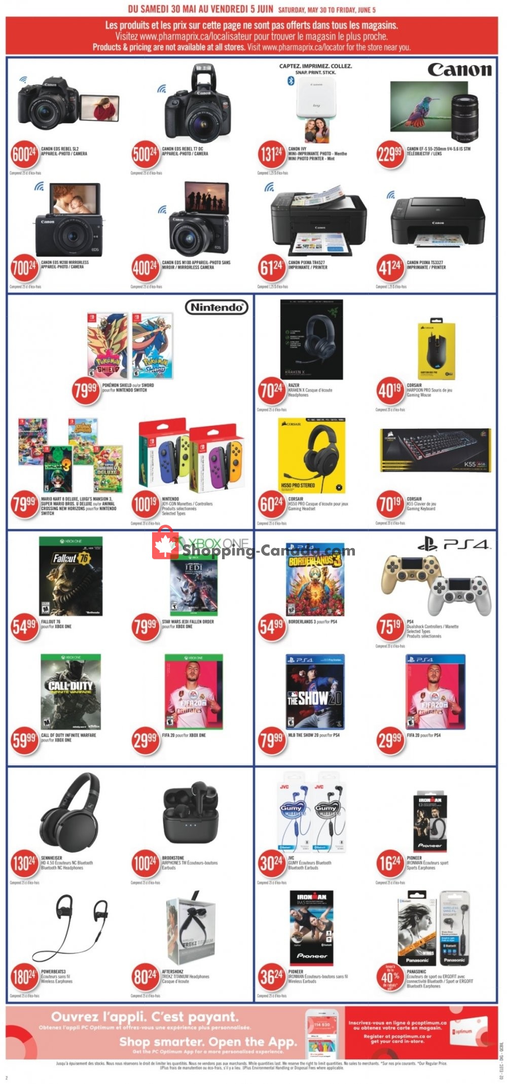 Pharmaprix flyer from Saturday May 30, 2020 to Friday June 5, 2020 - page 9