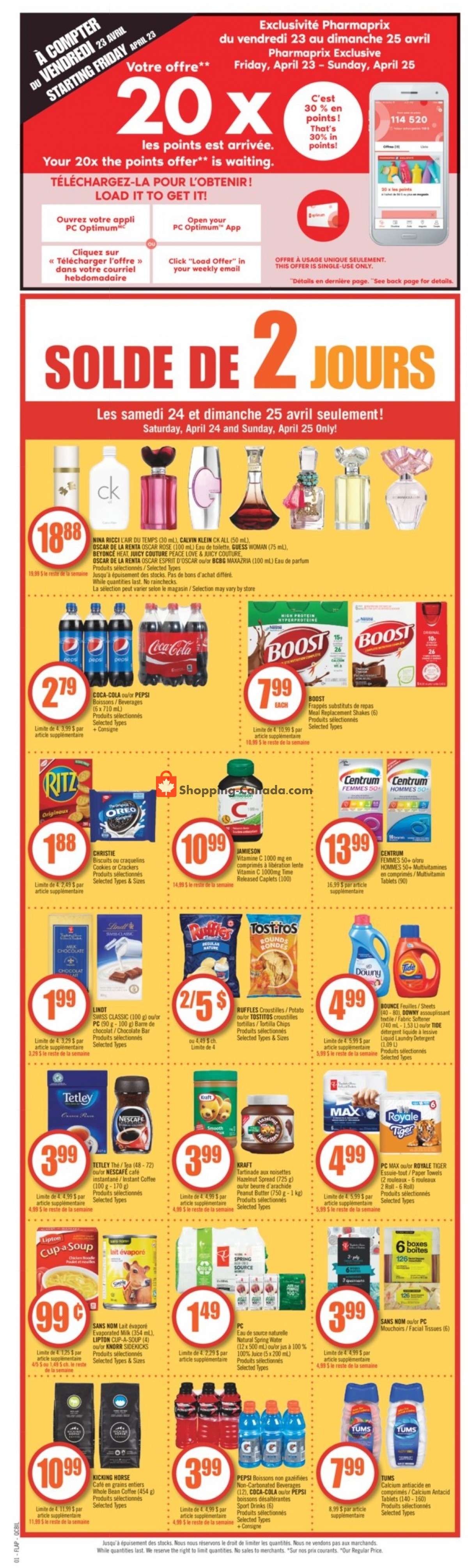 Pharmaprix flyer from Saturday April 24, 2021 to Friday April 30, 2021 - page 2