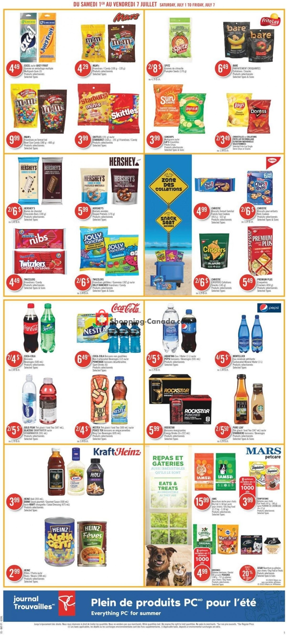 Pharmaprix flyer from Saturday July 1, 2023 to Friday July 7, 2023 - page 12