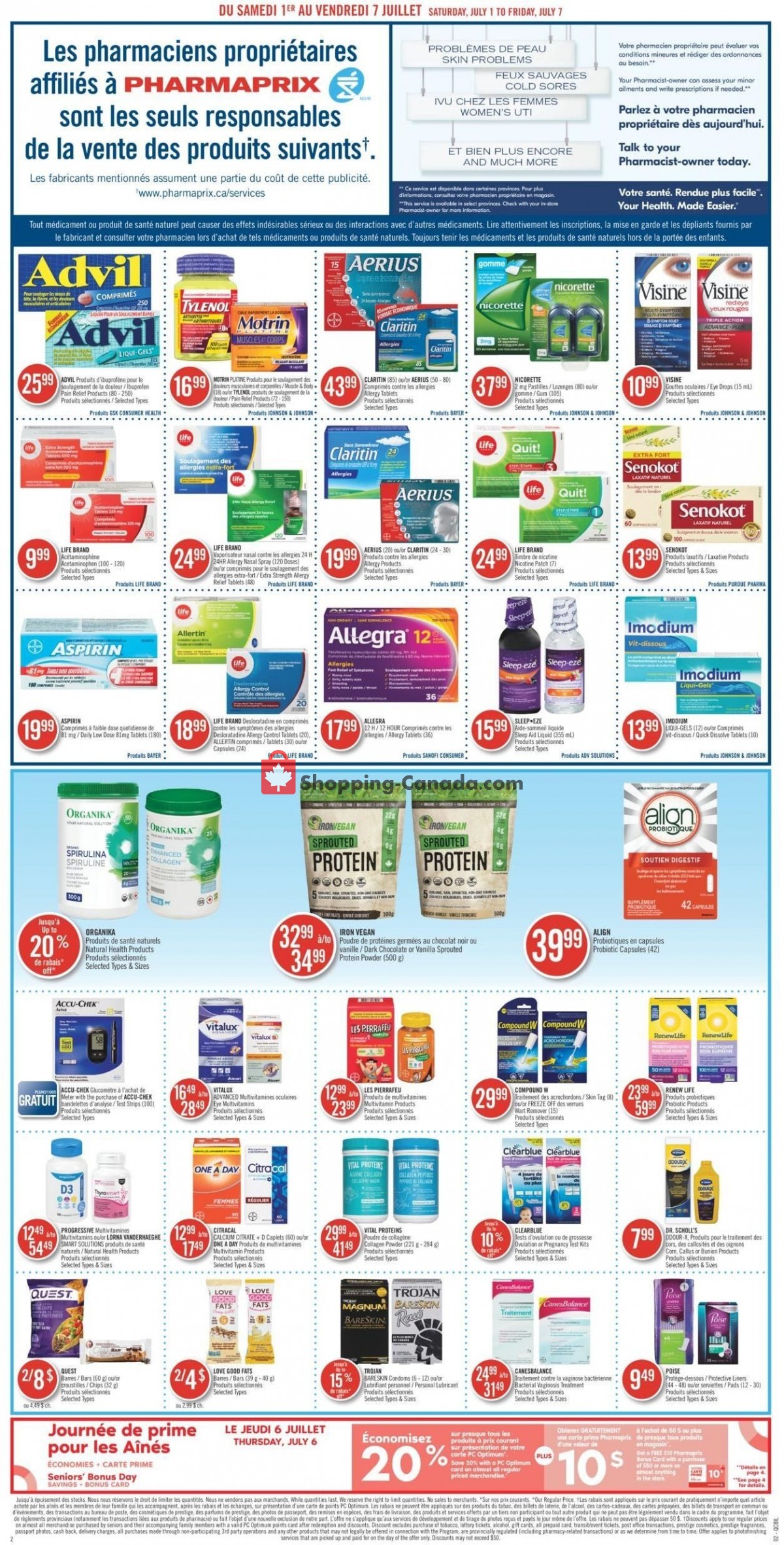 Pharmaprix flyer from Saturday July 1, 2023 to Friday July 7, 2023 - page 5