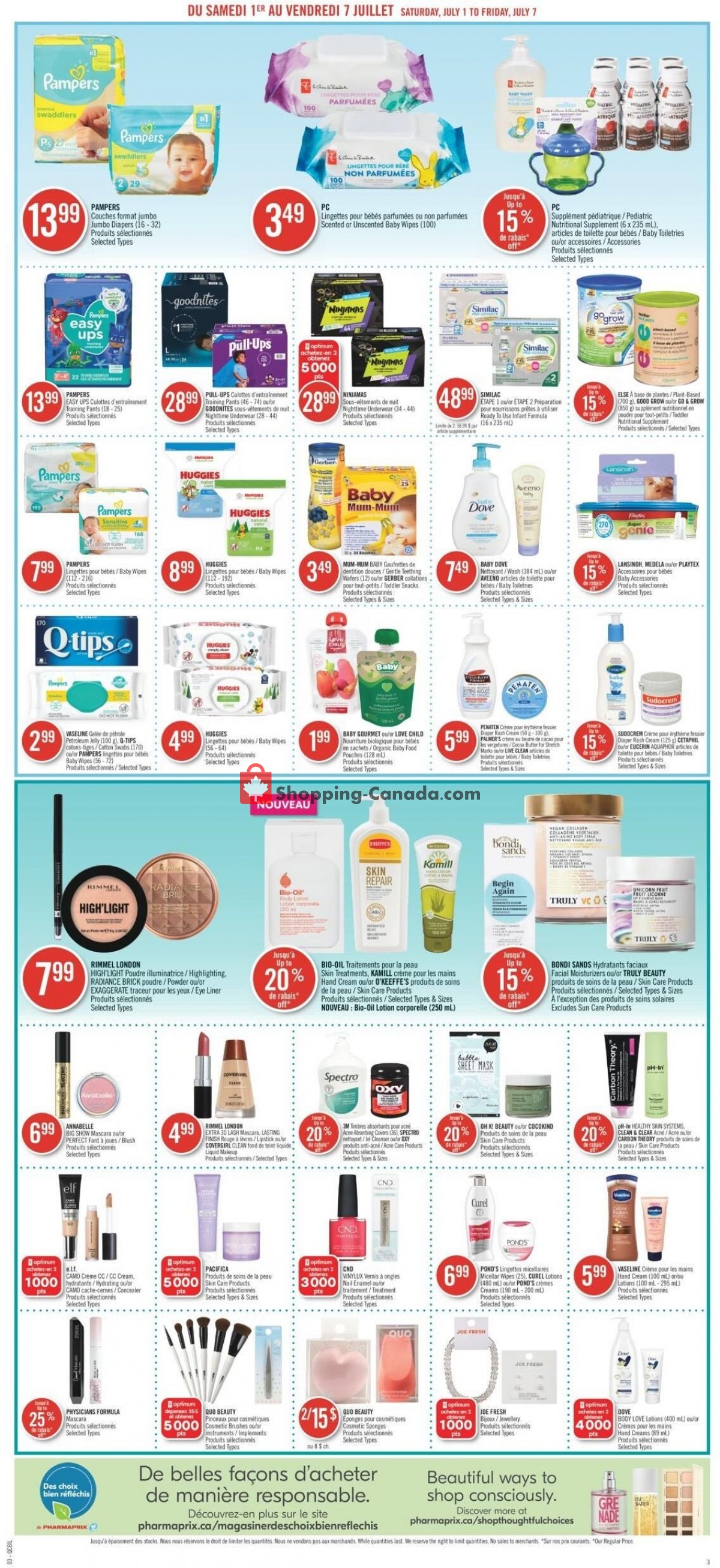Pharmaprix flyer from Saturday July 1, 2023 to Friday July 7, 2023 - page 8