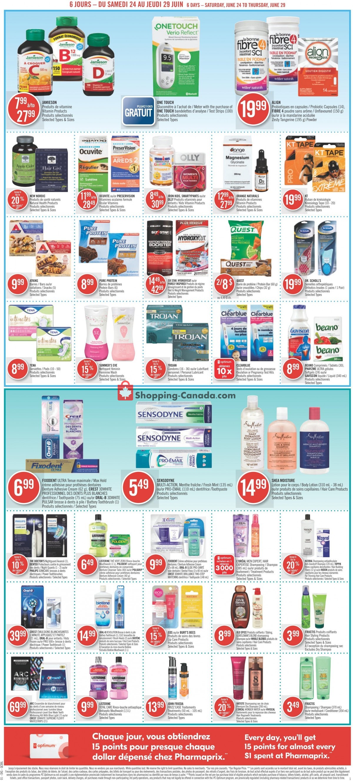 Pharmaprix flyer from Saturday June 24, 2023 to Thursday June 29, 2023 - page 12