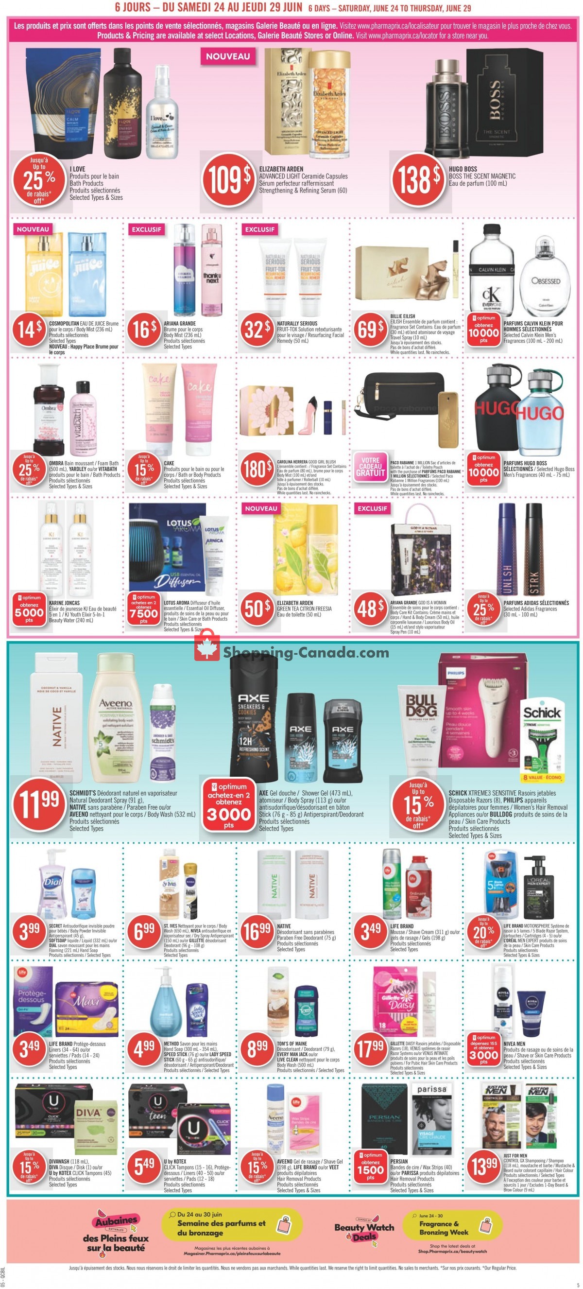 Pharmaprix flyer from Saturday June 24, 2023 to Thursday June 29, 2023 - page 13