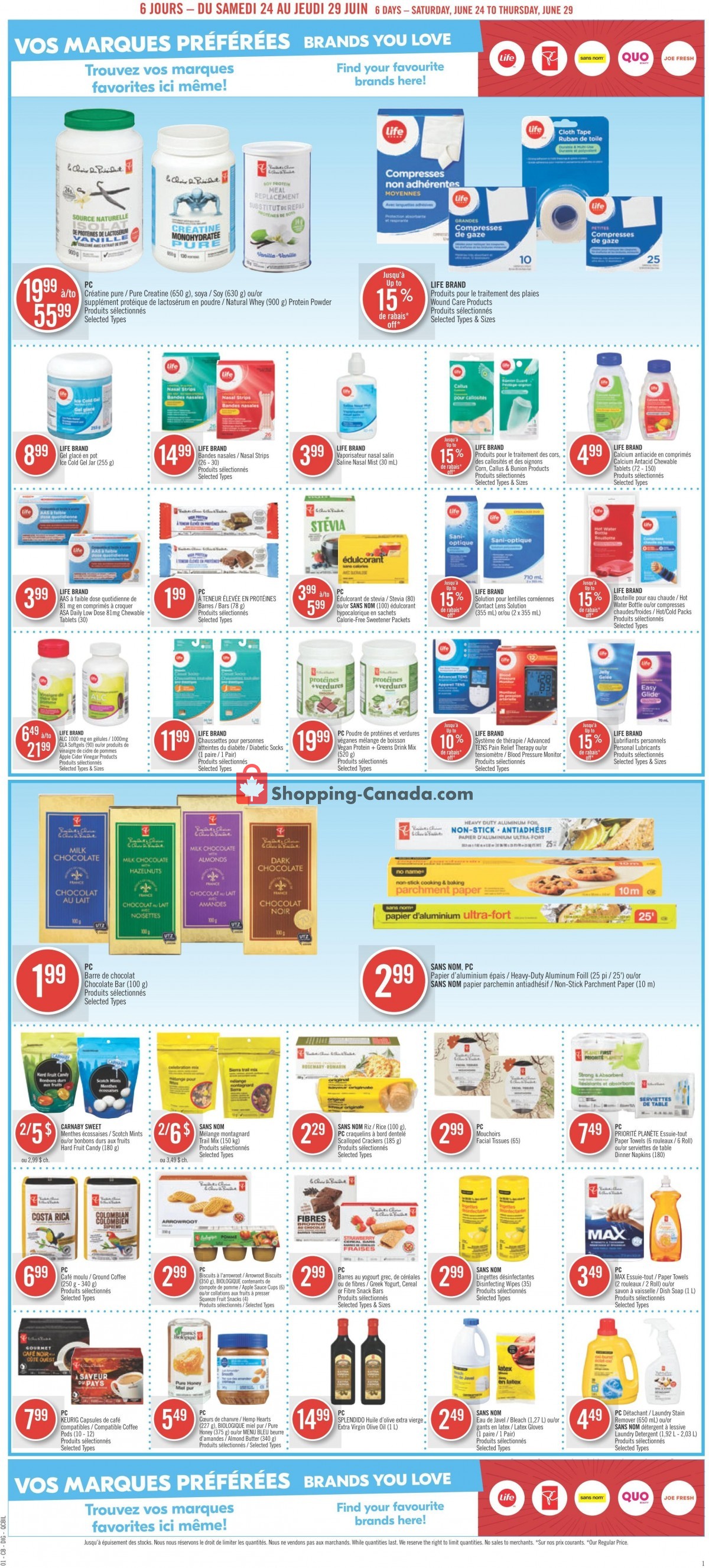 Pharmaprix flyer from Saturday June 24, 2023 to Thursday June 29, 2023 - page 19