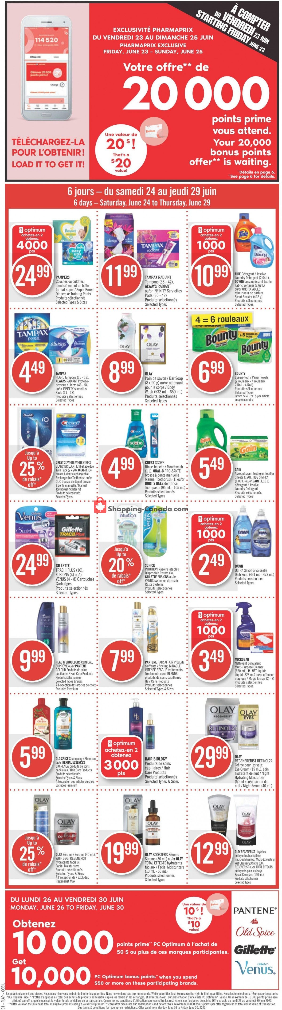 Pharmaprix flyer from Saturday June 24, 2023 to Thursday June 29, 2023 - page 2