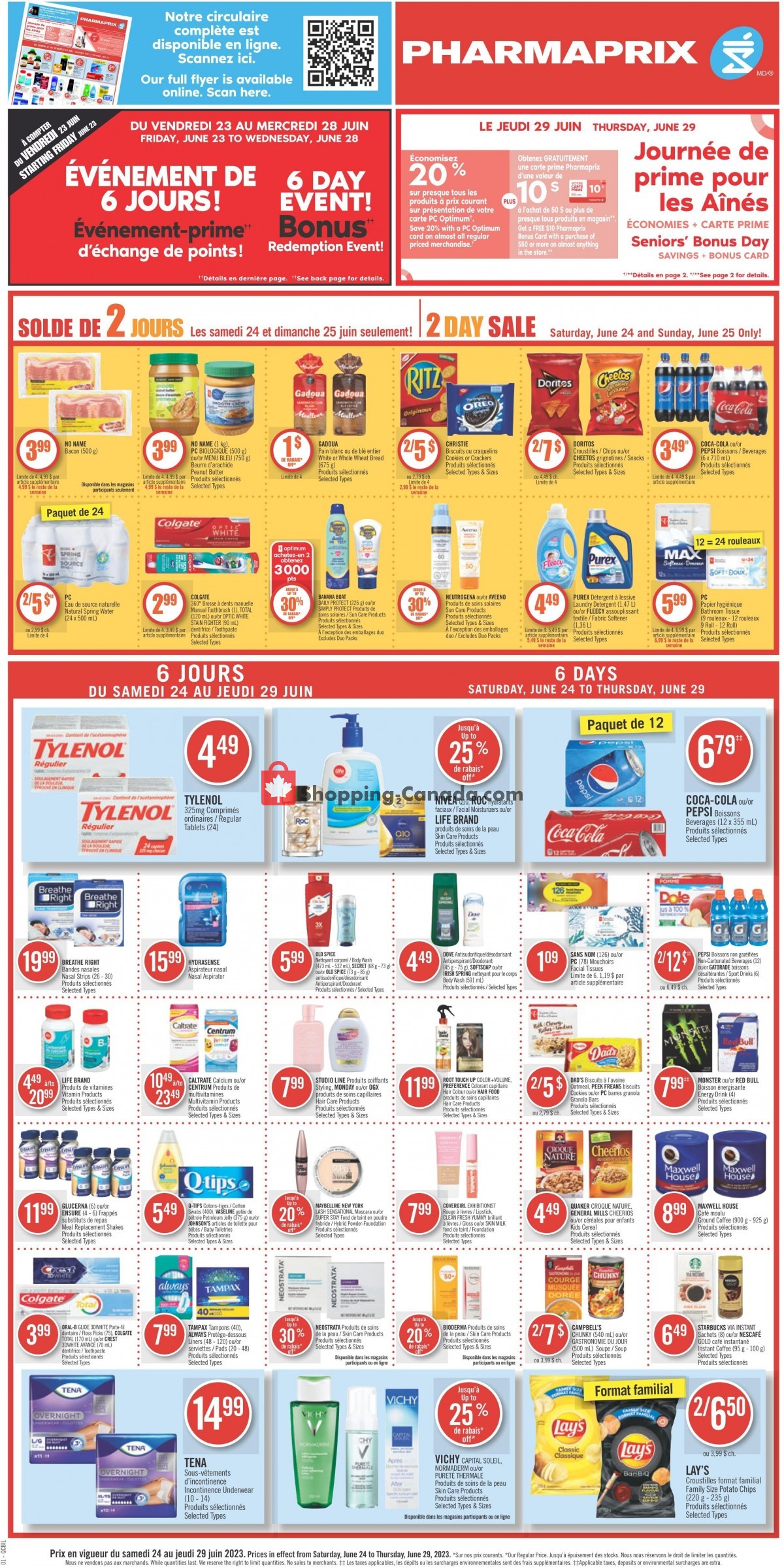 Pharmaprix flyer from Saturday June 24, 2023 to Thursday June 29, 2023 - page 4