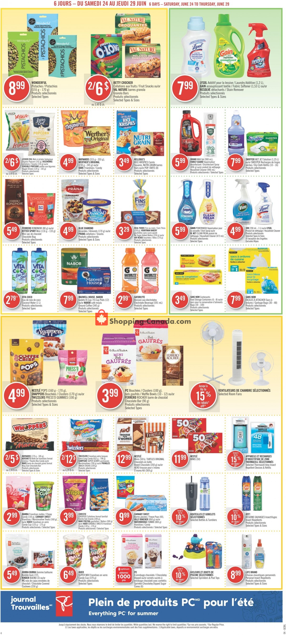 Pharmaprix flyer from Saturday June 24, 2023 to Thursday June 29, 2023 - page 9