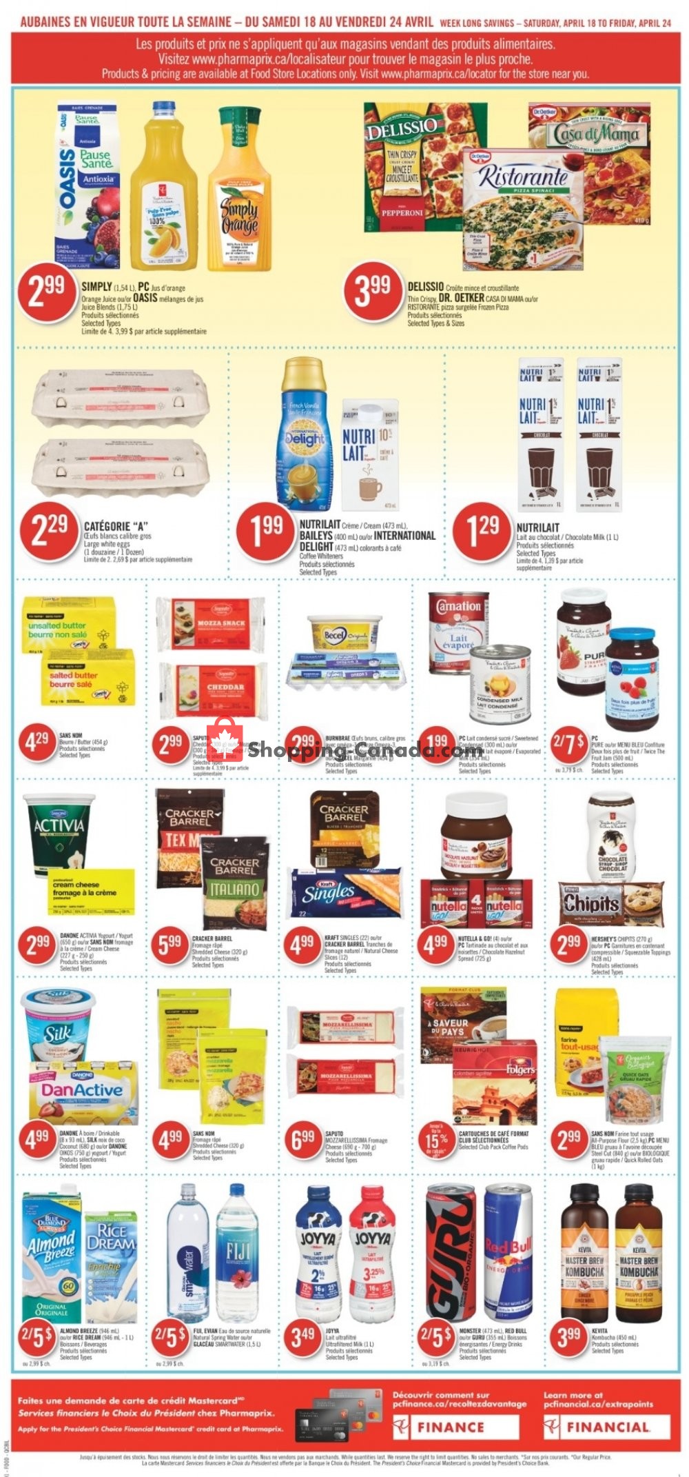 Pharmaprix flyer from Saturday April 18, 2020 to Friday April 24, 2020 - page 4