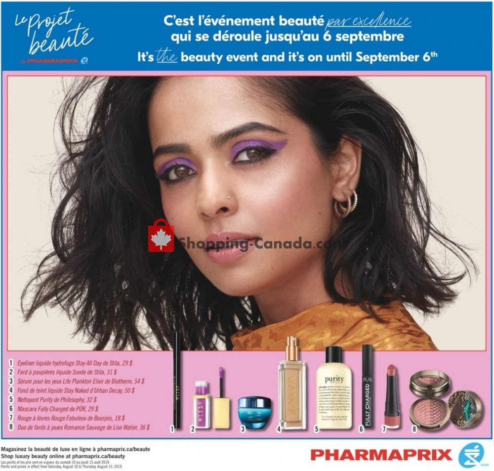 Pharmaprix flyer from Saturday August 10, 2019 to Thursday August 15, 2019 - page 11