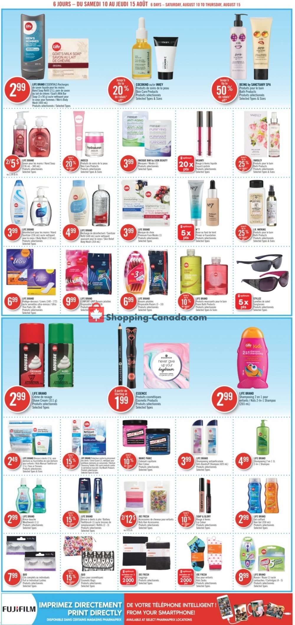 Pharmaprix flyer from Saturday August 10, 2019 to Thursday August 15, 2019 - page 13