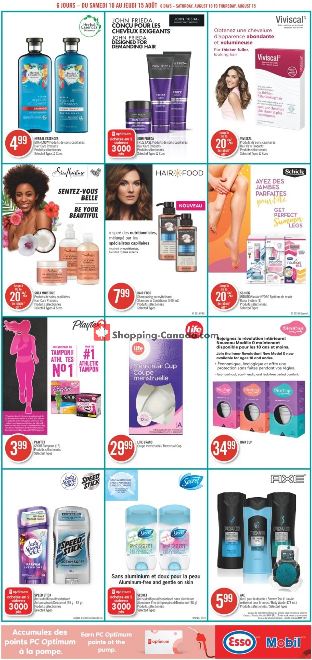 Pharmaprix flyer from Saturday August 10, 2019 to Thursday August 15, 2019 - page 15