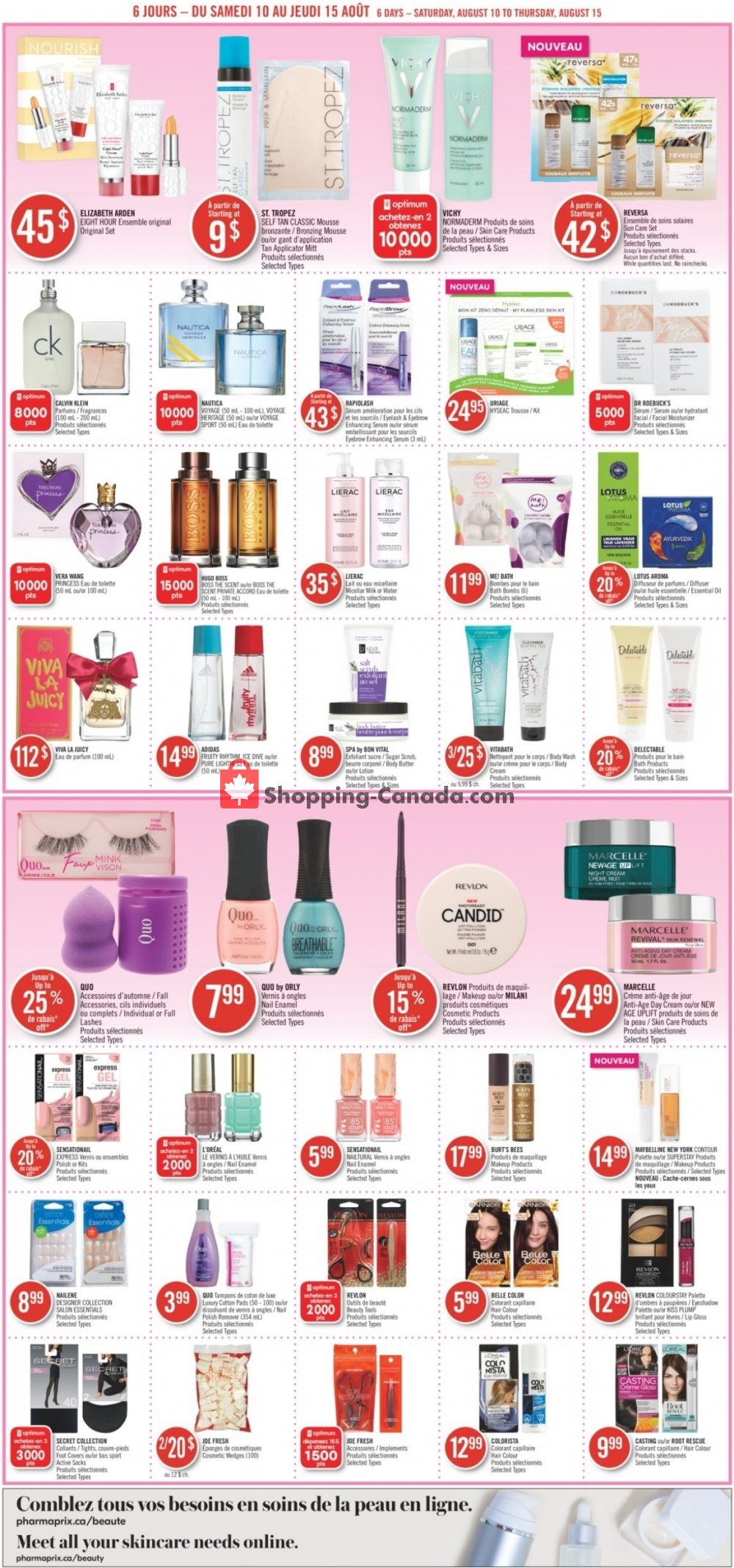 Pharmaprix flyer from Saturday August 10, 2019 to Thursday August 15, 2019 - page 16