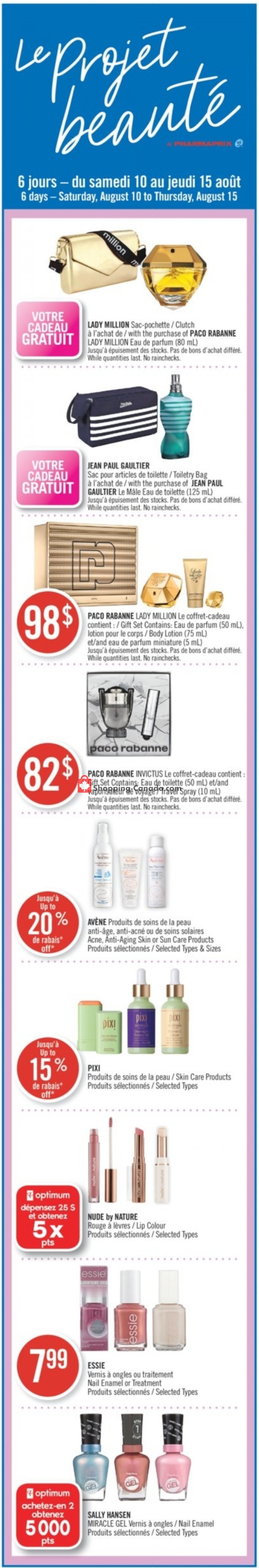 Pharmaprix flyer from Saturday August 10, 2019 to Thursday August 15, 2019 - page 2