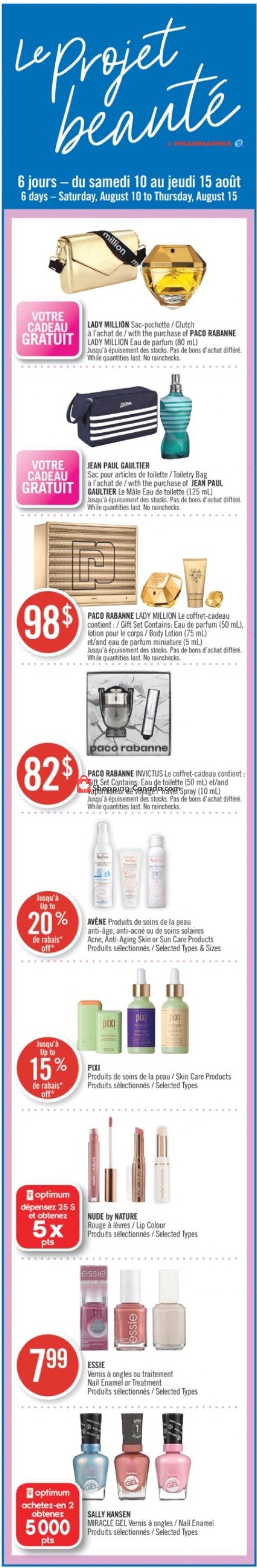 Pharmaprix flyer from Saturday August 10, 2019 to Thursday August 15, 2019 - page 4
