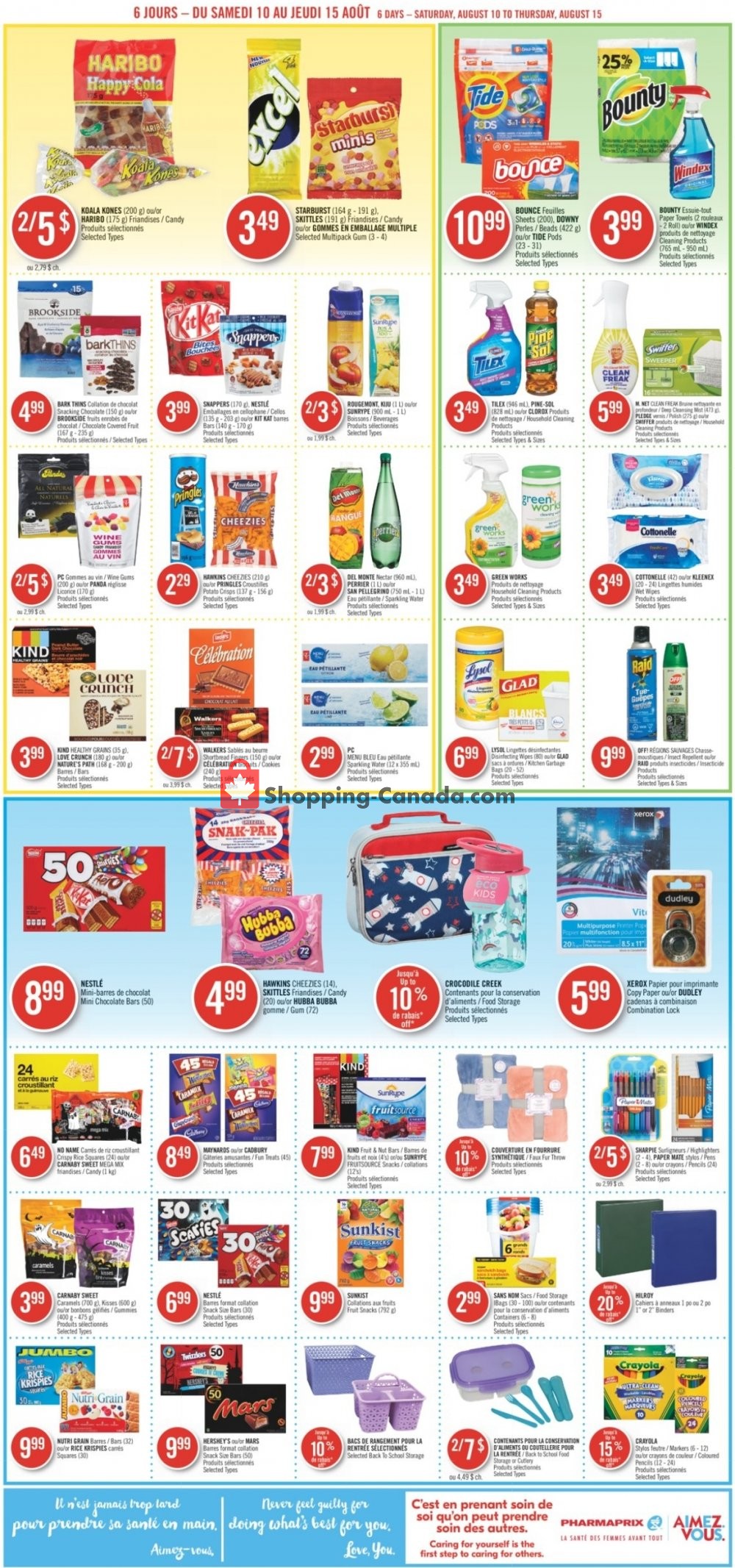 Pharmaprix flyer from Saturday August 10, 2019 to Thursday August 15, 2019 - page 7