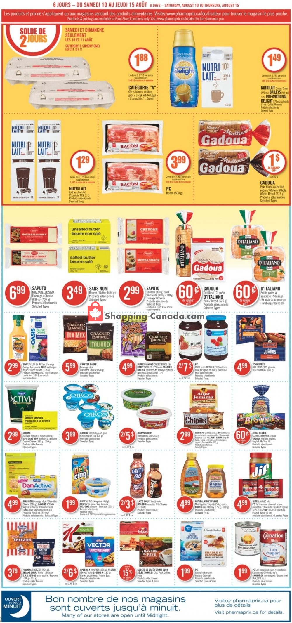 Pharmaprix flyer from Saturday August 10, 2019 to Thursday August 15, 2019 - page 8