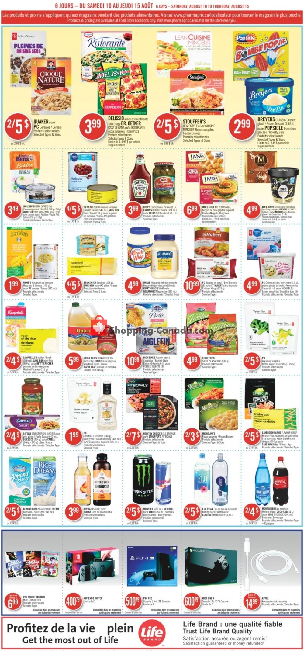 Pharmaprix flyer from Saturday August 10, 2019 to Thursday August 15, 2019 - page 9