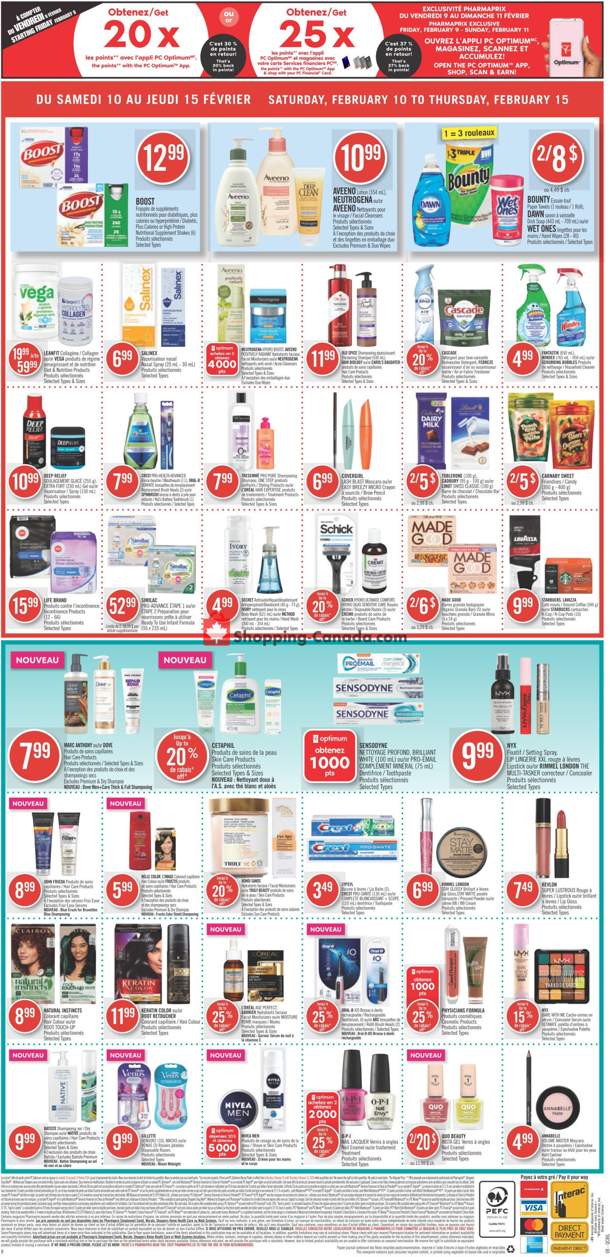 Pharmaprix flyer from Saturday February 10, 2024 to Thursday February 15, 2024 - page 14